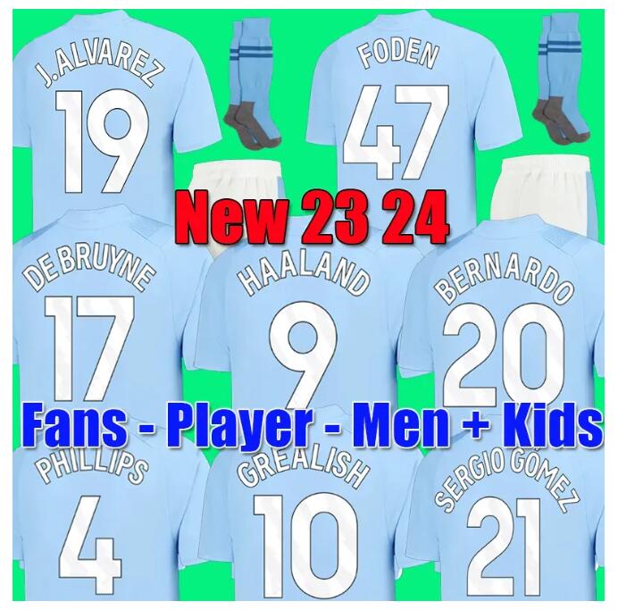 HAALAND SOCCER JERSEYS MANS CITIES Kits GREALISH ALVAREZ BERNARDO MAHREZ Erling 23 24 MANCHESTERS Jersey DE BRUYNE FODEN football Shirt kids kit sets uniform 3XL, Multi
HAALAND SOCCER JERSEYS MANS CITIES Kits GREALISH ALVAREZ BERNARDO MAHREZ Erling 23 24 MANCHESTERS Jersey DE BRUYNE FODEN football Shirt kids kit sets uniform 3XL, Multi