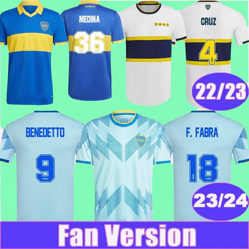 23 24 Boca Juniors MEDINA VILLA Mens Soccer Jerseys 22 23 FERNANDEZ BENEDETTO MOLINAS RAMIREZ VARELA VAZQUEZ Home Away 3rd Football Shirts Short Sleeve Uniforms, 22 23 away patch 1 
23 24 Boca Juniors MEDINA VILLA Mens Soccer Jerseys 22 23 FERNANDEZ BENEDETTO MOLINAS RAMIREZ VARELA VAZQUEZ Home Away 3rd Football Shirts Short Sleeve Uniforms, 22 23 away patch 1