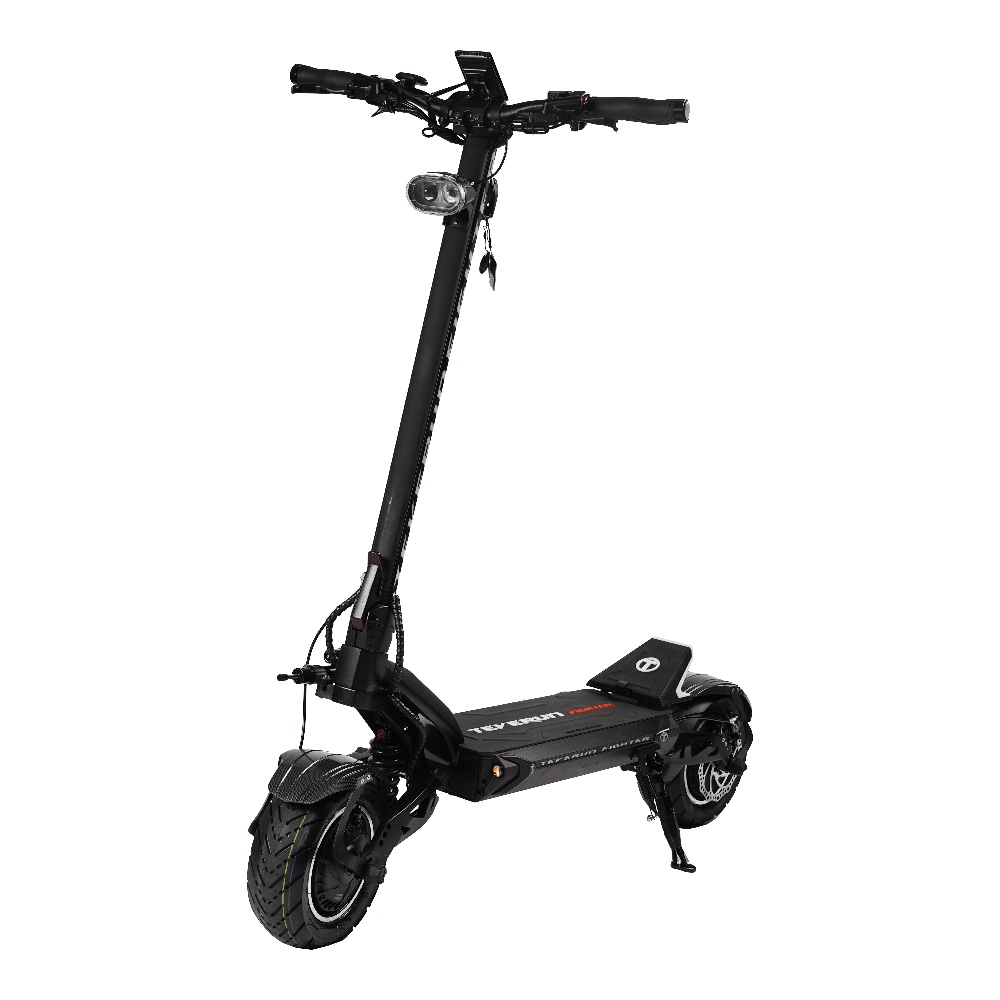 Teverun Fighter 11+ Electric Scooter Smart BMS Connect Teverun APP 60V 35Ah Dual Motor Peak 5000W Top Speed 85km/h TFT Display
Teverun Fighter 11+ Electric Scooter Smart BMS Connect Teverun APP 60V 35Ah Dual Motor Peak 5000W Top Speed 85km/h TFT Display