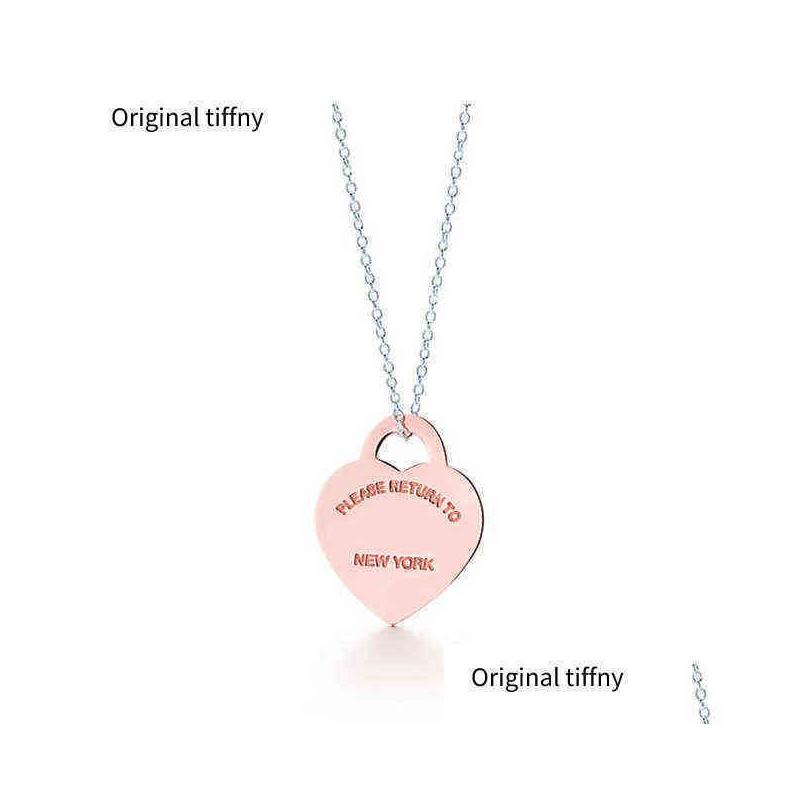 Pendant Necklaces Original Tiffny Designer Necklace Women 925 Sterling Sier Classic Heart High Quality Wholesale Luxury Jewelry Drop Dhz6C
Pendant Necklaces Original Tiffny Designer Necklace Women 925 Sterling Sier Classic Heart High Quality Wholesale Luxury Jewelry Drop Dhz6C