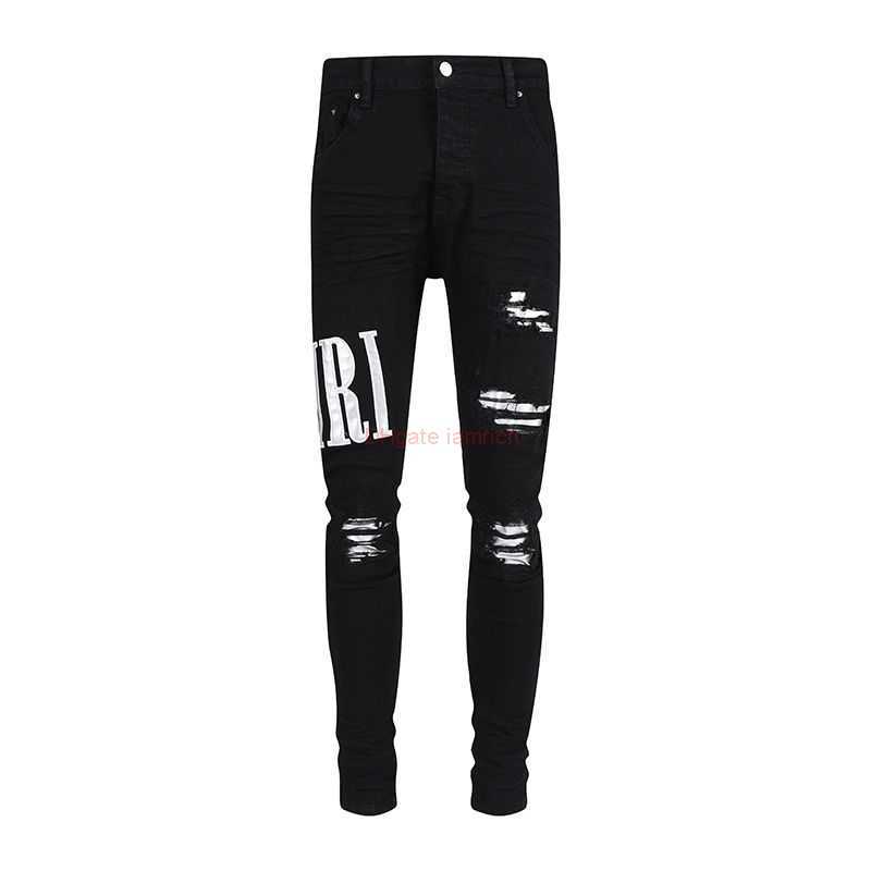 Designer Clothing Amires Jeans Denim Pants New Amies High Street Fashion Trendy Mens Leather Black Jeans with Embroidered Letters Patched Patches Ca9514 Distresse
Designer Clothing Amires Jeans Denim Pants New Amies High Street Fashion Trendy Mens Leather Black Jeans with Embroidered Letters Patched Patches Ca9514 Distresse