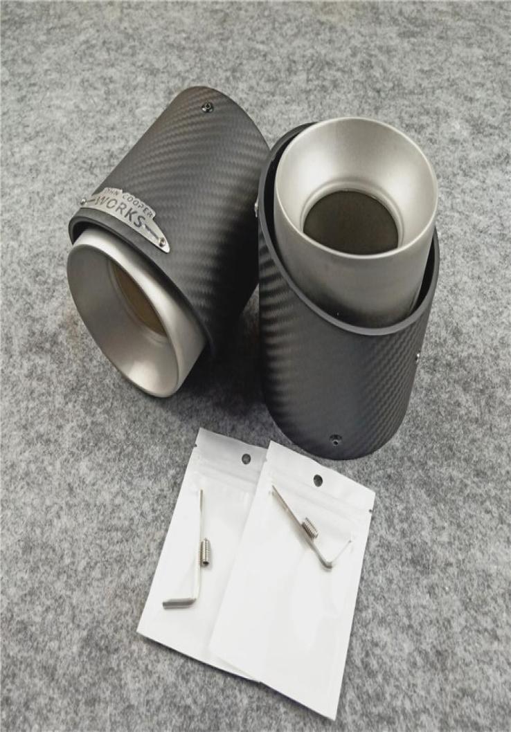 Carbon Exhaust Pipe For MINI Cooper S R55 R56 R57 R58 R59 R60 R61 F54 F56 F57 F60 JCW Muffler Tip6725793
Carbon Exhaust Pipe For MINI Cooper S R55 R56 R57 R58 R59 R60 R61 F54 F56 F57 F60 JCW Muffler Tip6725793