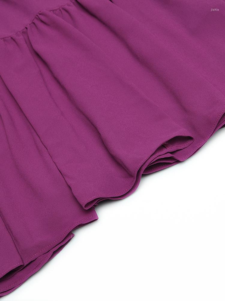 Casual Dresses Long Dress Runway Designer High Quality Spring Autumn Women Vintage Elegant Noble Fashion Sleeves Party