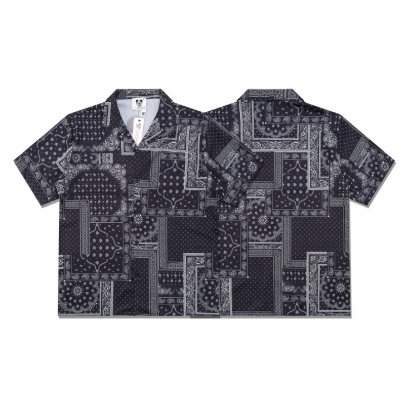 23ss USA Men Tee Bandana Beach Shirts Paisley Summer Streetwear T shirt Fashion Short Sleeve Polyester Tshirt Black Color, Cx08
23ss USA Men Tee Bandana Beach Shirts Paisley Summer Streetwear T shirt Fashion Short Sleeve Polyester Tshirt Black Color, Cx08