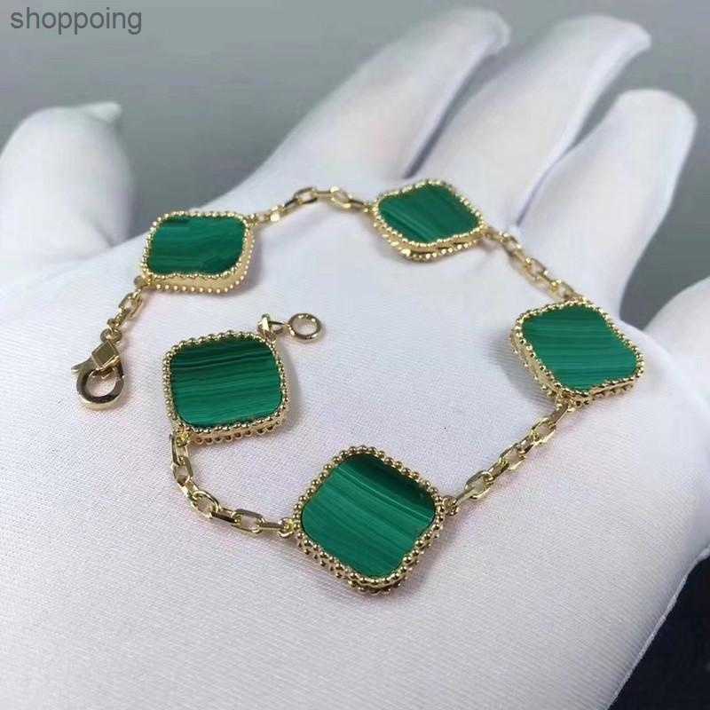 Fashion Classic 4/four Leaf Clover Charm Bracelets Bangle Chain 18k Gold Agate Shell Mother-of-pearl for Women Girl Wedding Mother' Day Jewelry Good Gifts-a
Fashion Classic 4/four Leaf Clover Charm Bracelets Bangle Chain 18k Gold Agate Shell Mother-of-pearl for Women Girl Wedding Mother' Day Jewelry Good Gifts-a