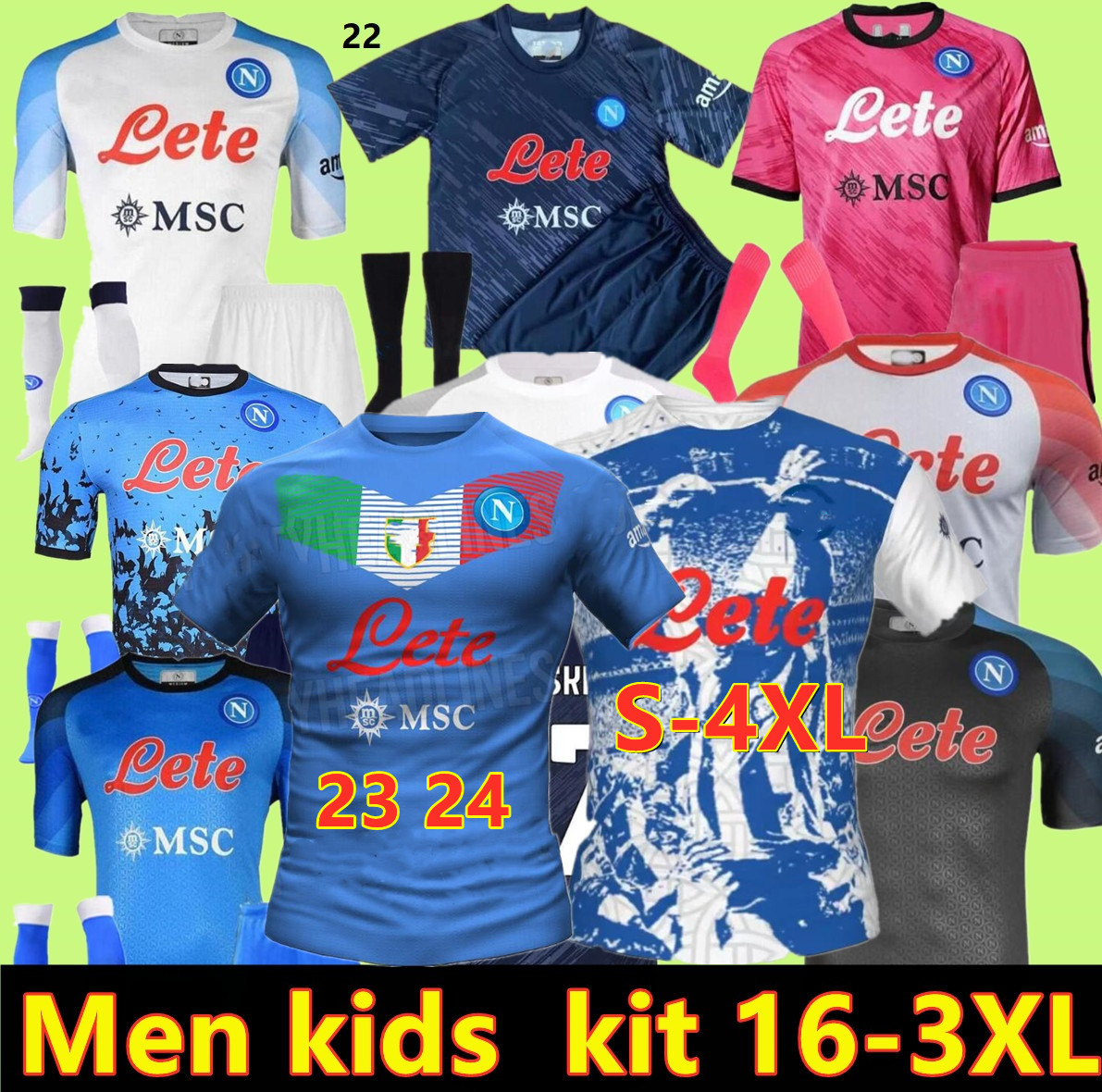 23 24 SSC Napoli Soccer Jerseys KVARATSKHELIA LOZANO OSIMHEN ANGUISSA Naples Football Shirt POLITANO MAGLIA MERTENS MARADONA 2023 2024 MINJAE men kids kit 16, Blue
23 24 SSC Napoli Soccer Jerseys KVARATSKHELIA LOZANO OSIMHEN ANGUISSA Naples Football Shirt POLITANO MAGLIA MERTENS MARADONA 2023 2024 MINJAE men kids kit 16, Blue