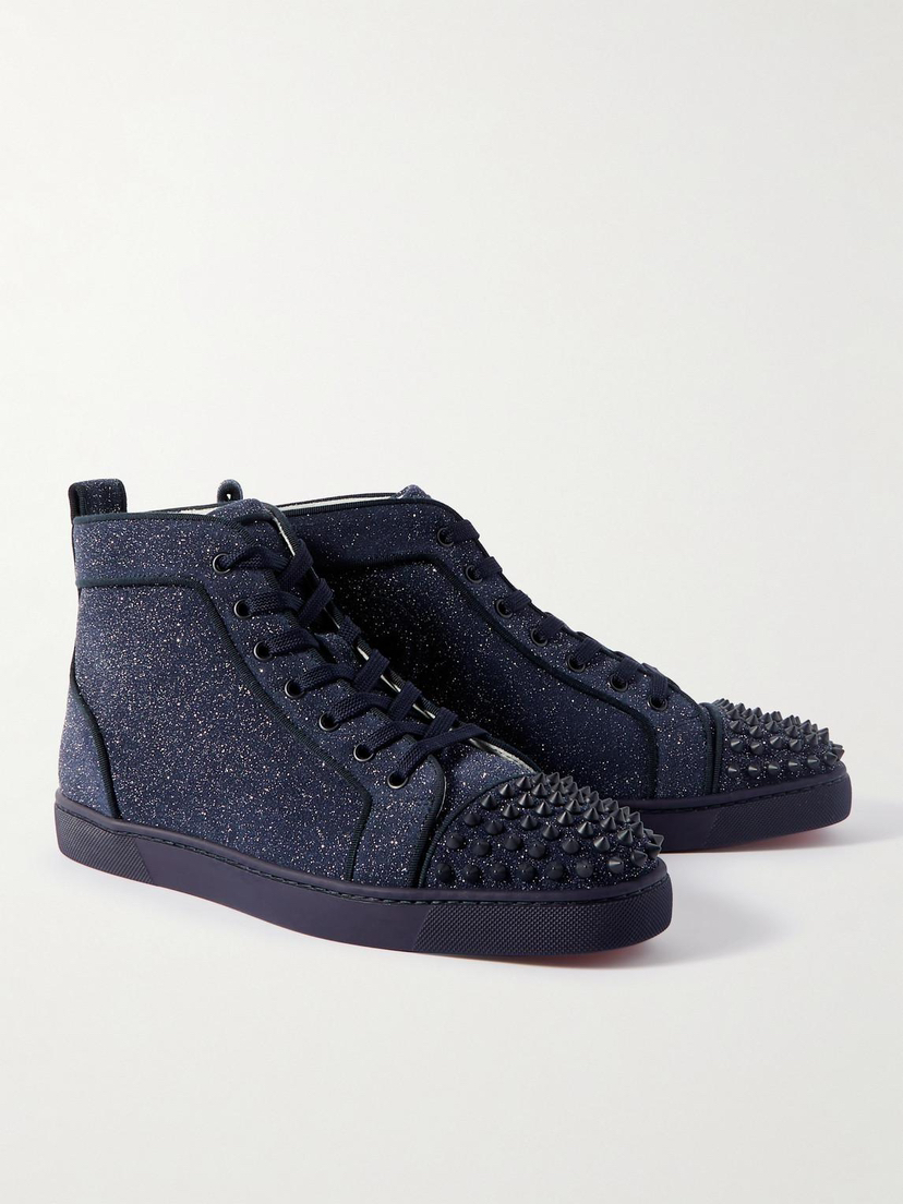 Luxury men casual shoes red bottom mens spiked sneaker Pik Piks 2 Strass high-top sneakers fashion mens outdoor walking flat classic style black with box 35-47, 32
Luxury men casual shoes red bottom mens spiked sneaker Pik Piks 2 Strass high-top sneakers fashion mens outdoor walking flat classic style black with box 35-47, 32