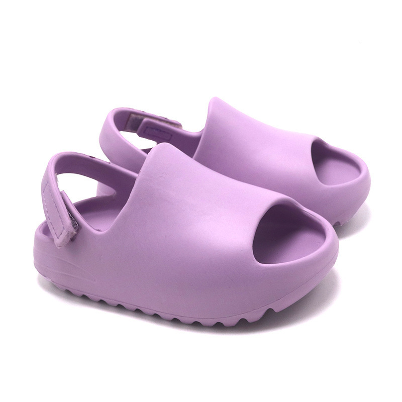 Sandals Baby Toddler Kids SlipOn Fashion Sandals Boys Girls Foam Beach Summer Slides Bone Resin Children Lightweight Shoes Big Size 230522
