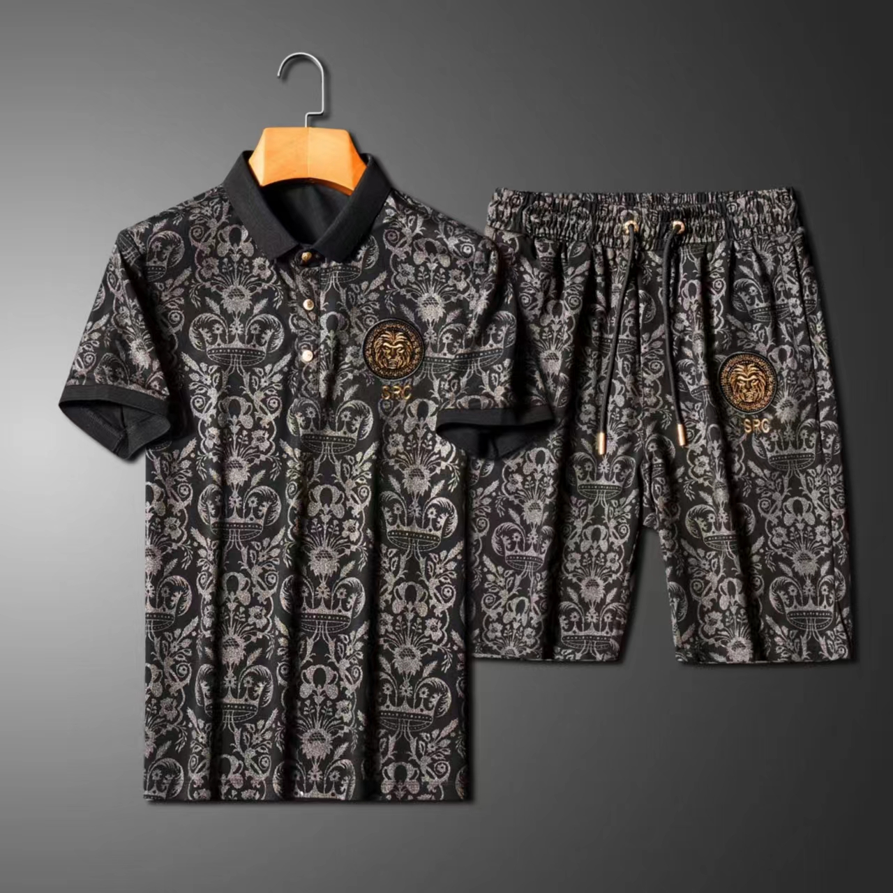designer mens set beach luxury fashion loose fitting sports pullover t shirt beach vacation shirt beach pants set womens high-end brand set sportswear Asian size M-3XL, Black
designer mens set beach luxury fashion loose fitting sports pullover t shirt beach vacation shirt beach pants set womens high-end brand set sportswear Asian size M-3XL, Black