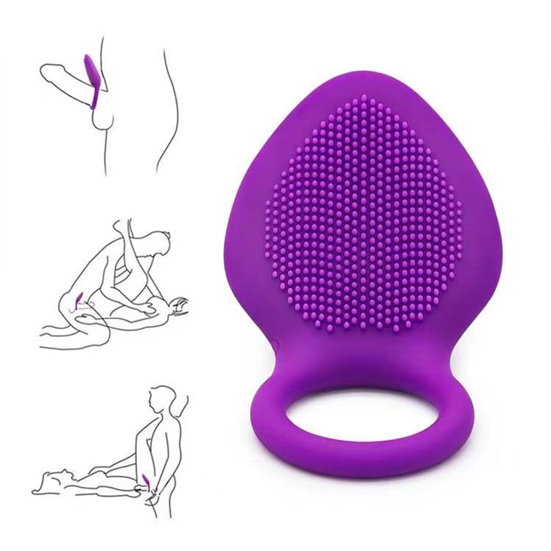 Adult Toys Penile ring vibration stimulator Gspot sex toy used for couples to vibrate delay lick and lock vaginal orgasm with a thin tube vibrator 230