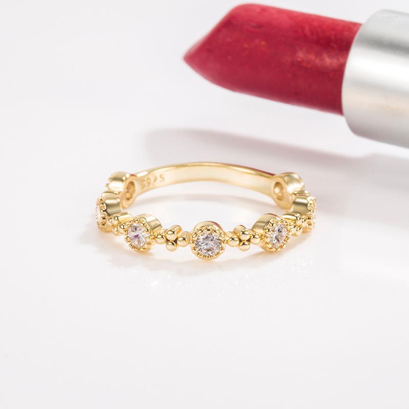 Cluster Rings Real S925 Silver Sterling Round Diamond Ring For Females Fine Anillos De Wedding Bands Origin Gemstone Jewellry Anel
Cluster Rings Real S925 Silver Sterling Round Diamond Ring For Females Fine Anillos De Wedding Bands Origin Gemstone Jewellry Anel