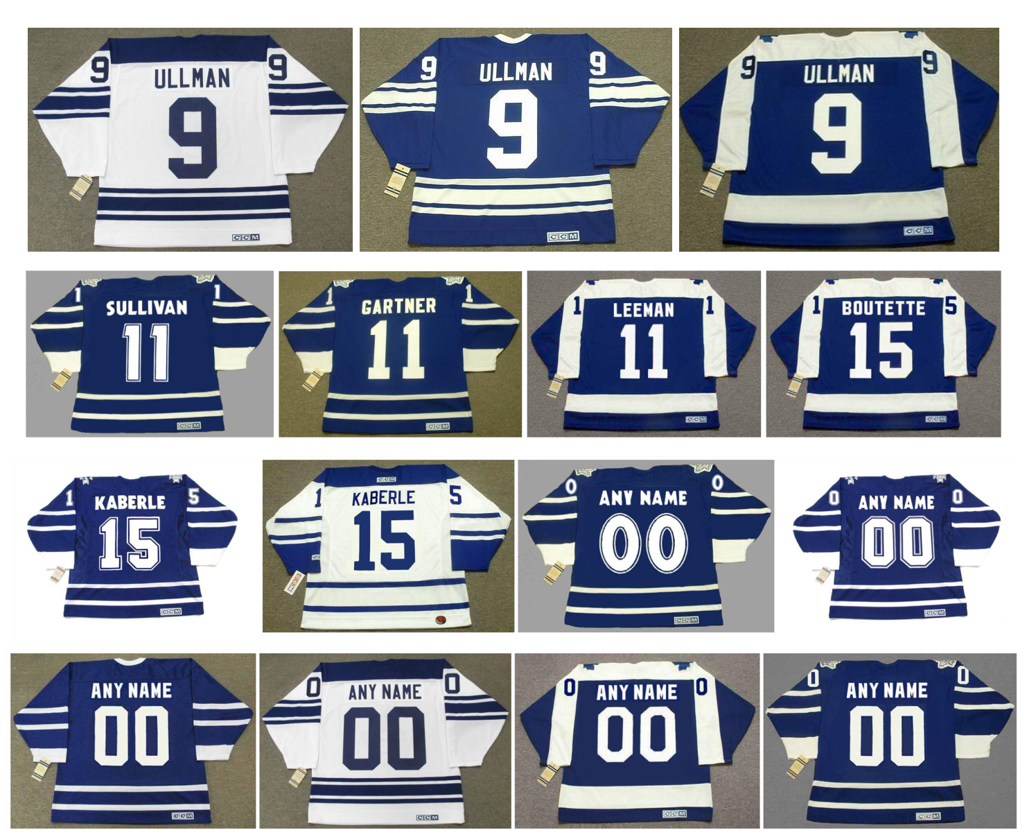 Custom Leafs CCM Throwback Hockey Jersey TORONTO Maple NORM ULLMAN STEVE SULLIVAN MIKE GARTNER GARY LEEMAN PAT BOUTETTE Blue White Size S, Custom message add your name number
Custom Leafs CCM Throwback Hockey Jersey TORONTO Maple NORM ULLMAN STEVE SULLIVAN MIKE GARTNER GARY LEEMAN PAT BOUTETTE Blue White Size S, Custom message add your name number