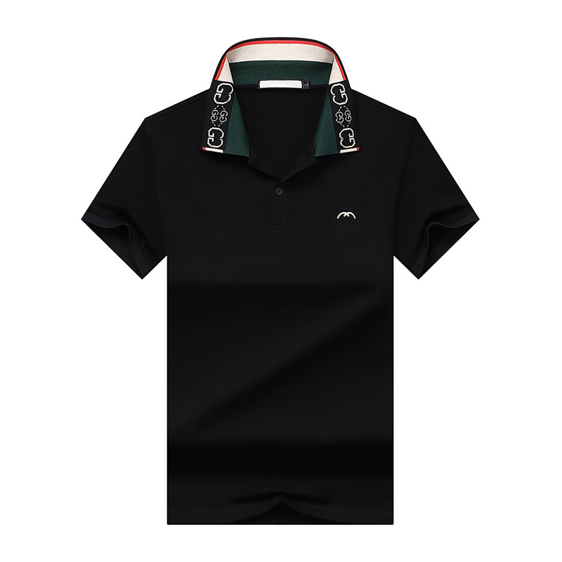 Mens Polos GG Men Polo Neck Short Sleeve Designer Fashion Digital Pattern Color Block T shirt High Quality Pure Cotton Solid Color Casual Classic Sports Shirt, Customize
Mens Polos GG Men Polo Neck Short Sleeve Designer Fashion Digital Pattern Color Block T shirt High Quality Pure Cotton Solid Color Casual Classic Sports Shirt, Customize