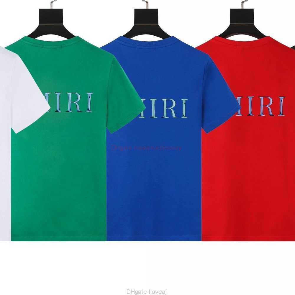 Designer Fashion Clothing Amires Tees Am Tshirt 2023 Fashion Brand Amies Letter Printing Double Horse Round Neck Tshirt Short Sleeve Top Half Sleeve Bottom Shirt for, White
Designer Fashion Clothing Amires Tees Am Tshirt 2023 Fashion Brand Amies Letter Printing Double Horse Round Neck Tshirt Short Sleeve Top Half Sleeve Bottom Shirt for, White