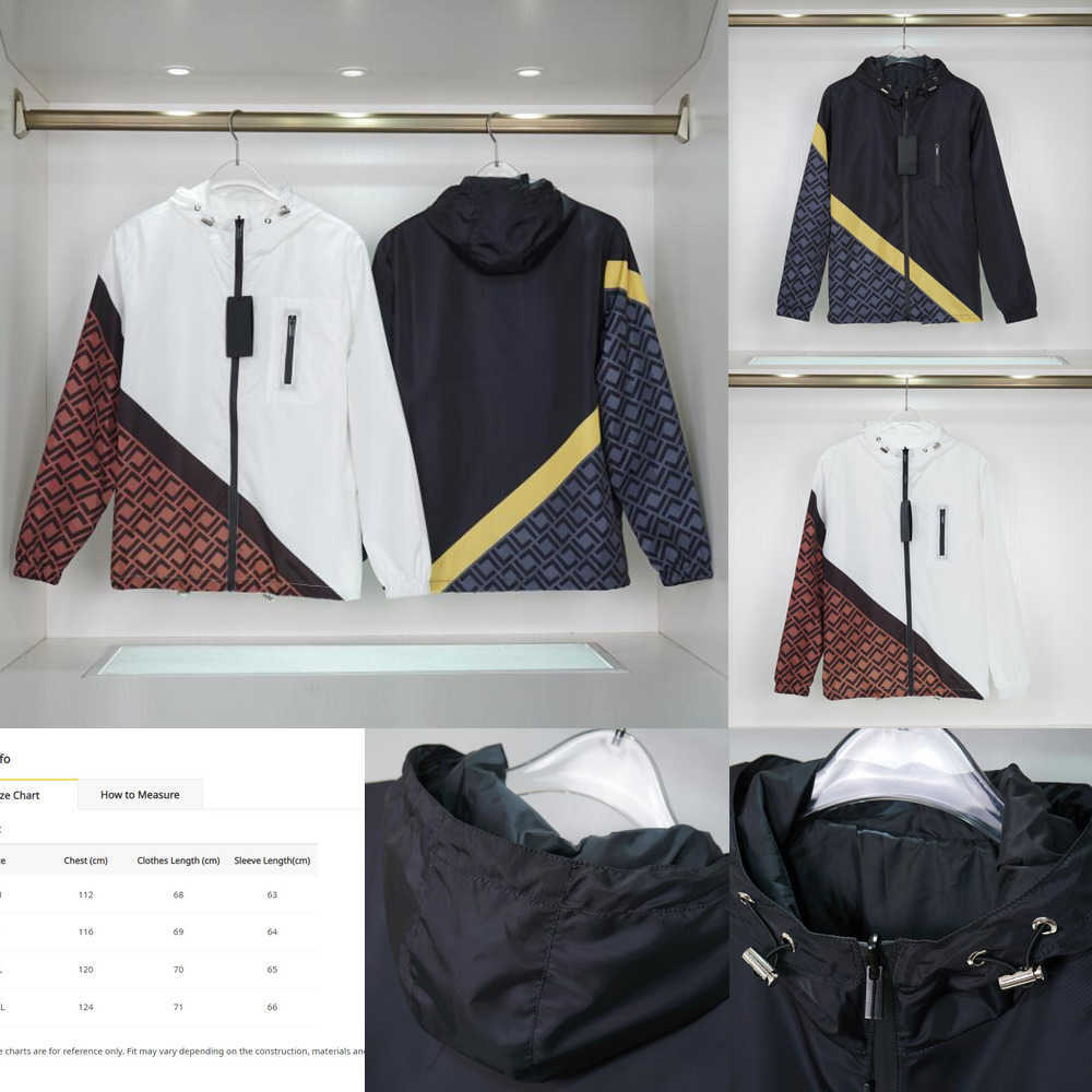 Spring and autumn fashion mens jacket top designer F alphabet print luxury womens hooded waterproof sunscreen storm travel trench coat X3A3, 01
Spring and autumn fashion mens jacket top designer F alphabet print luxury womens hooded waterproof sunscreen storm travel trench coat X3A3, 01