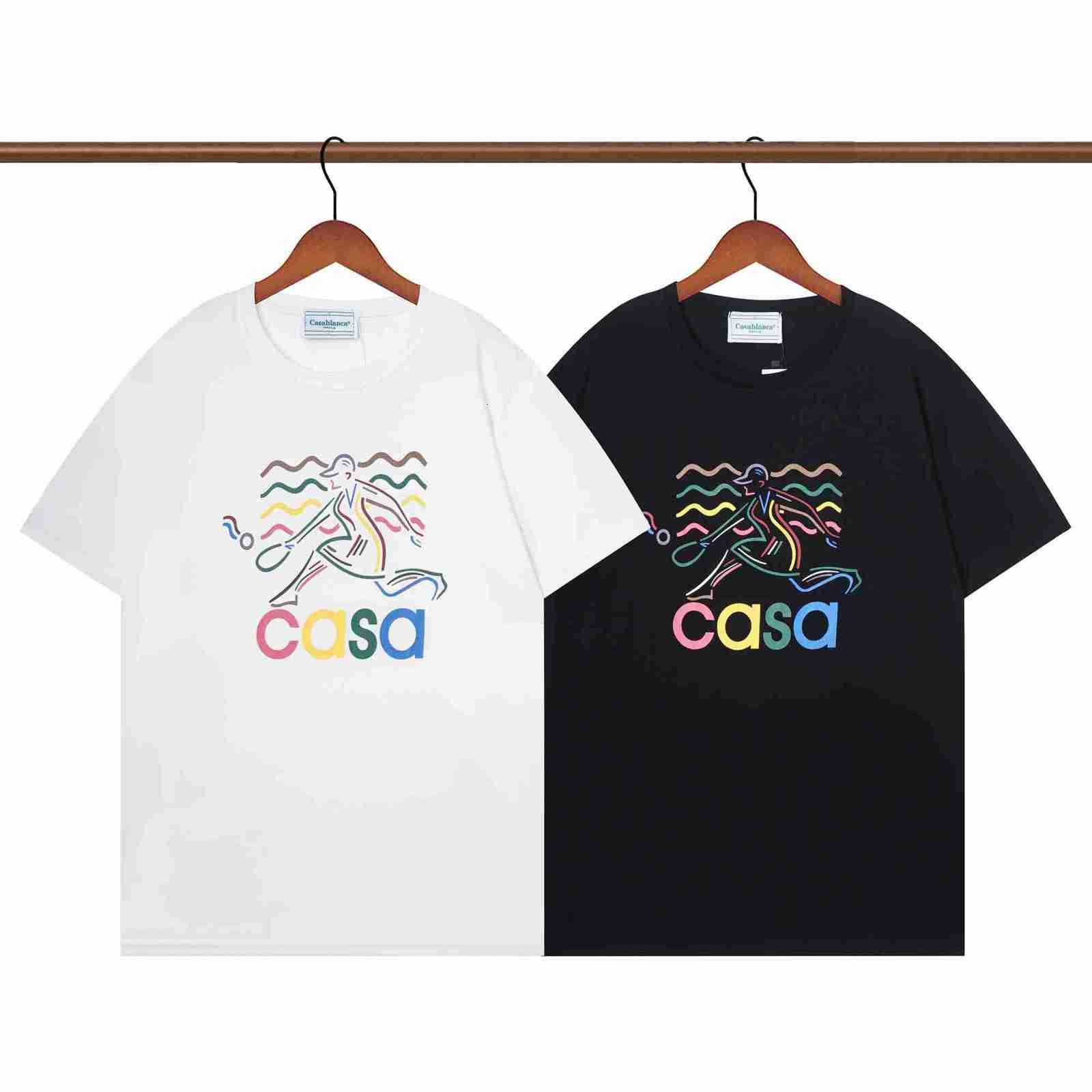 Casablanca t Shirt Men Designer Shirts Casablanc Wear Summer Round Neck Sweat Absorbing Short Sleeves Outdoor Breathable Cotton Tees Us Size, Casa-14
Casablanca t Shirt Men Designer Shirts Casablanc Wear Summer Round Neck Sweat Absorbing Short Sleeves Outdoor Breathable Cotton Tees Us Size, Casa-14