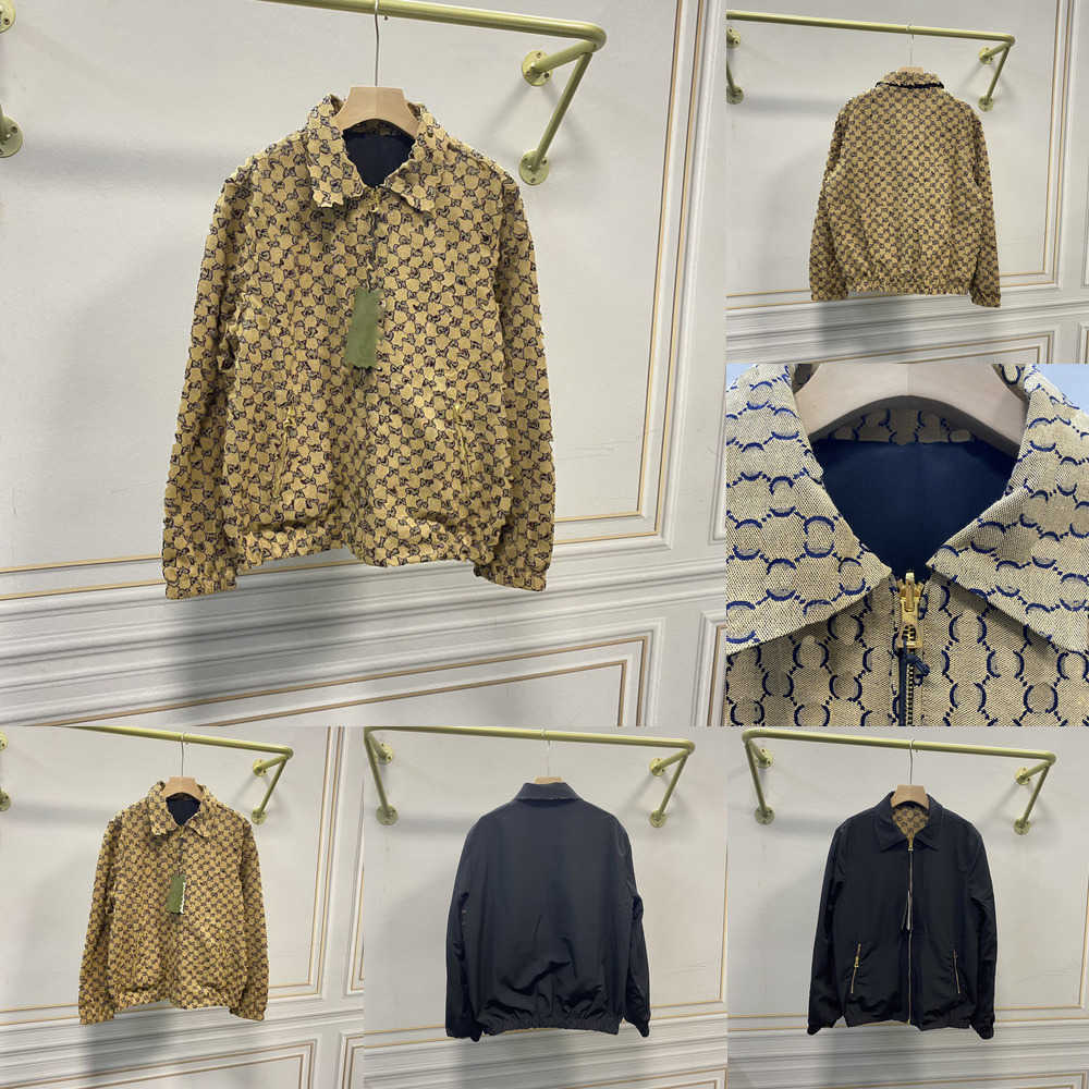 22SS Spring New Brand Men's Men Ladies Designer Casual Fashion Formal Outerwear Reversible Jacket Khaki Black High Quality P601 
22SS Spring New Brand Men's Men Ladies Designer Casual Fashion Formal Outerwear Reversible Jacket Khaki Black High Quality P601