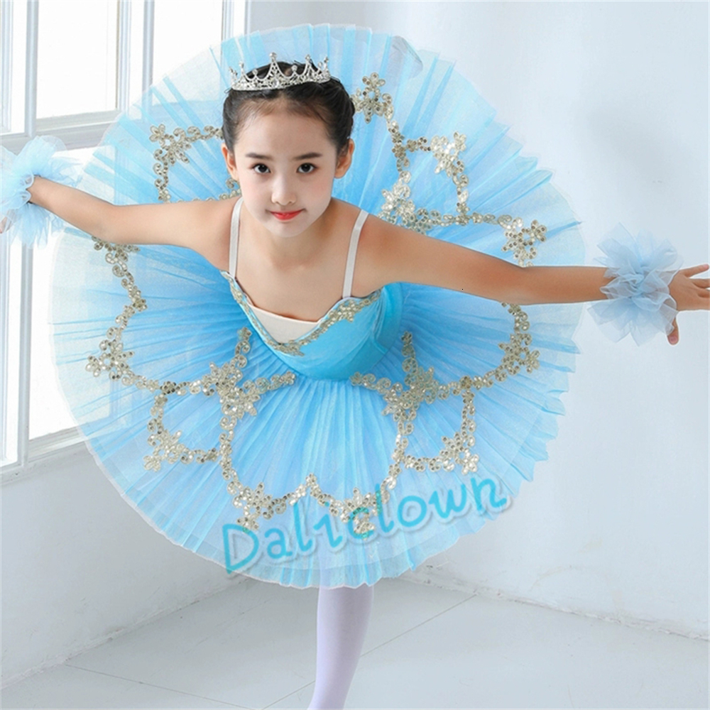 Dancewear Professional Ballet Tutu Women Girls Ballet Dress For Kids Adult Pancake Tutu Ballerina Birthday Party Swan Dress Ballet Costume 230520