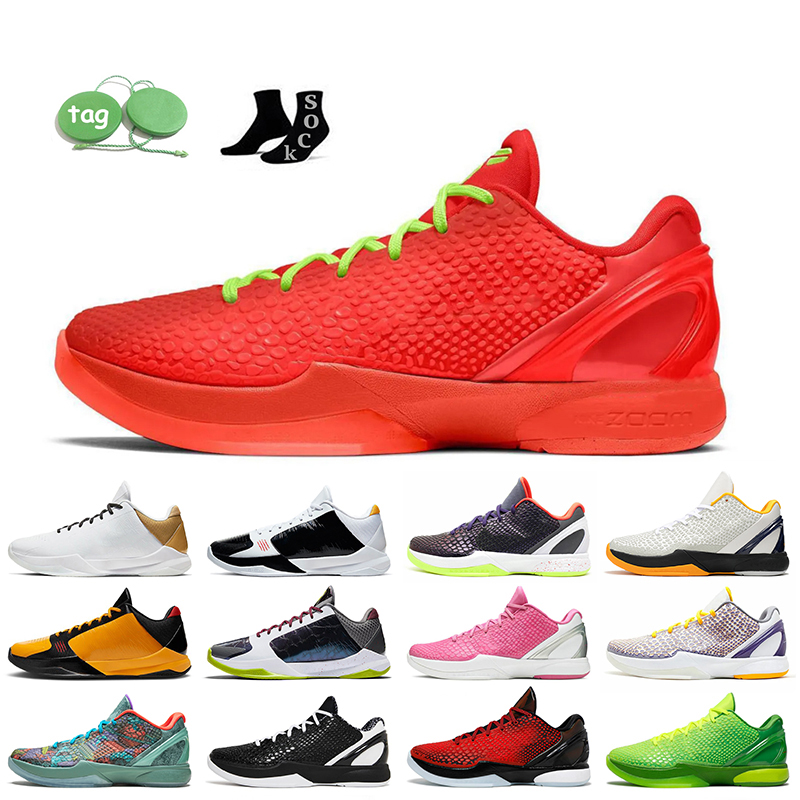 Mamba 6 Red Reverse Grinch Basketball Shoes 5s 6s Mambacita 5 Think Pink Del Sol Alternate Bruce Lee Big Stage Parade What If White Mens Trainers Sports Sneakers, B18 bhm 40-46
Mamba 6 Red Reverse Grinch Basketball Shoes 5s 6s Mambacita 5 Think Pink Del Sol Alternate Bruce Lee Big Stage Parade What If White Mens Trainers Sports Sneakers, B18 bhm 40-46