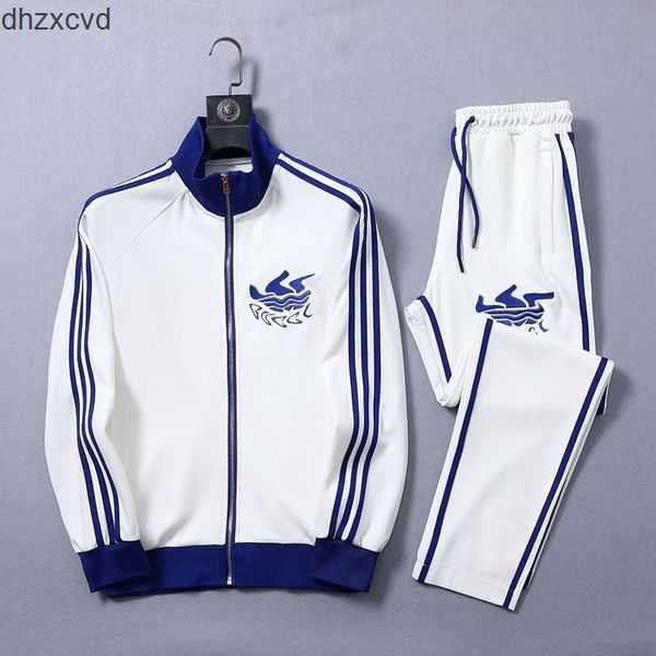 Men Women tracksuits two pieces set jacket pants with letters and strips printed PMUJ
Men Women tracksuits two pieces set jacket pants with letters and strips printed PMUJ