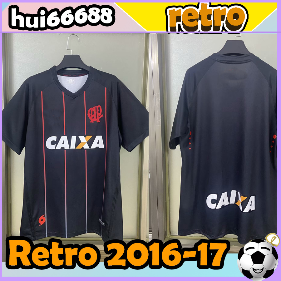retro 2016-17 Club Athletico Paranaense Soccer Jerseys Vitor Bueno D. Terans Vitor Roque CITTADINI men retro 16-17 third black Football Shirts
retro 2016-17 Club Athletico Paranaense Soccer Jerseys Vitor Bueno D. Terans Vitor Roque CITTADINI men retro 16-17 third black Football Shirts