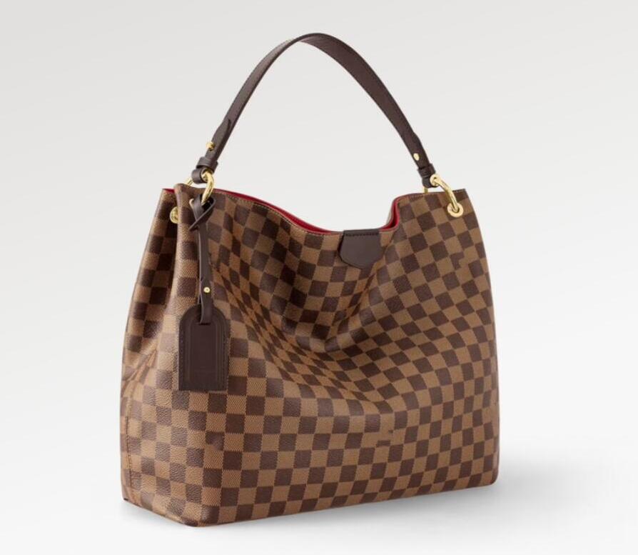 Gracefull Classic Flower MM PM Hobo Bag Designer Handbags Leather White Grid Totes Shoulder Bag Magnetic Closure and Zipped Inside Pocket Checked Purse 6 colors, 6 brown flower/red linling
Gracefull Classic Flower MM PM Hobo Bag Designer Handbags Leather White Grid Totes Shoulder Bag Magnetic Closure and Zipped Inside Pocket Checked Purse 6 colors, 6 brown flower/red linling