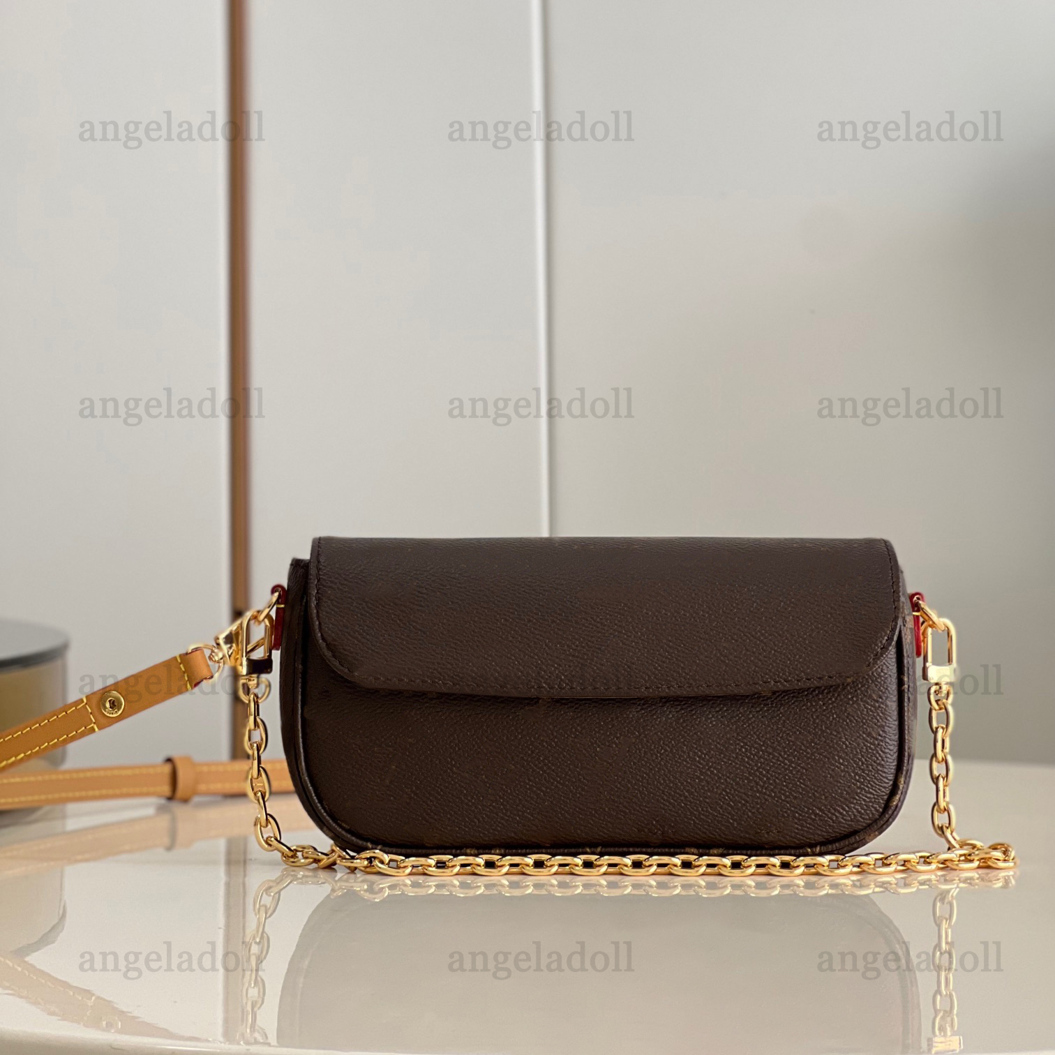 10A Mirror Quality Desingers Small Ivy Handbag Wallet On Chain Bag 23.5cm Womens Brown Canvas Pochette Luxury Letter Print Purse Crossbody Shoulder Strap Box Bag, Carton
10A Mirror Quality Desingers Small Ivy Handbag Wallet On Chain Bag 23.5cm Womens Brown Canvas Pochette Luxury Letter Print Purse Crossbody Shoulder Strap Box Bag, Carton