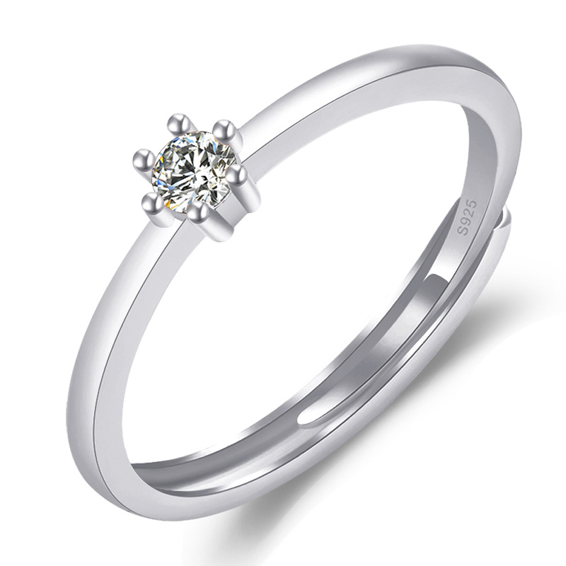 Fashion Women Solitaire Ring Pave AAA Cubic Zirconia 3 Colors Adjustable Size Female Wedding Engagement Rings Jewelry
Fashion Women Solitaire Ring Pave AAA Cubic Zirconia 3 Colors Adjustable Size Female Wedding Engagement Rings Jewelry
