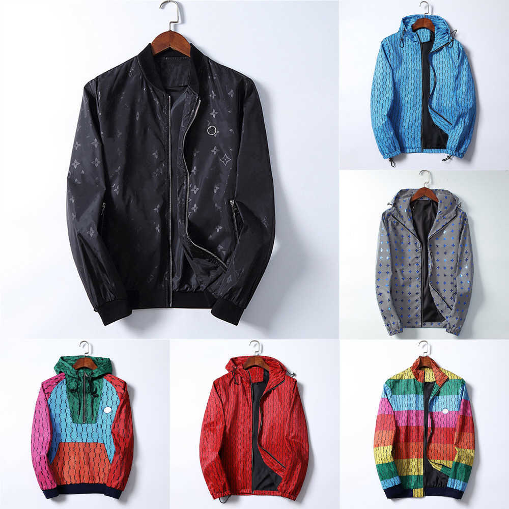 Fashion New Mens Designer Jacket Caps High quality Striped Windbreaker sportswear Outerwear Wind Casual Plus Size Baseball Zipper Hoodies Jackets Coats MFT7
Fashion New Mens Designer Jacket Caps High quality Striped Windbreaker sportswear Outerwear Wind Casual Plus Size Baseball Zipper Hoodies Jackets Coats MFT7