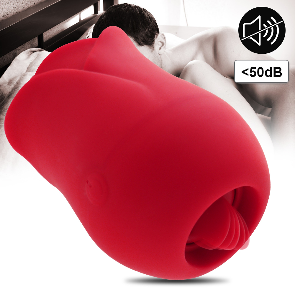 Adult Toys Rechargeable silicone rose Clinton suction vibrator sex toy suitable for female suction pumps female tongue licking clitoral stimulators 23