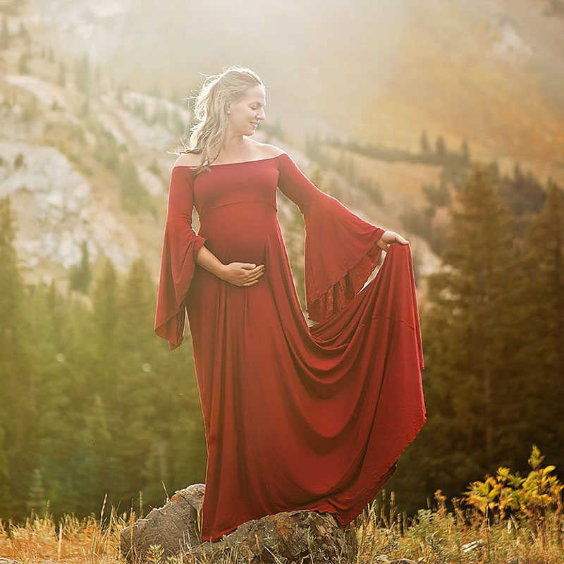 Maternity Dresses Plus Size Maternity Dress for Photo Shoot Women Sexy Off Shoulder Ruffle Maxi Long Pregnancy Clothes Pregnant Dress Photography AA230522, Red
Maternity Dresses Plus Size Maternity Dress for Photo Shoot Women Sexy Off Shoulder Ruffle Maxi Long Pregnancy Clothes Pregnant Dress Photography AA230522, Red