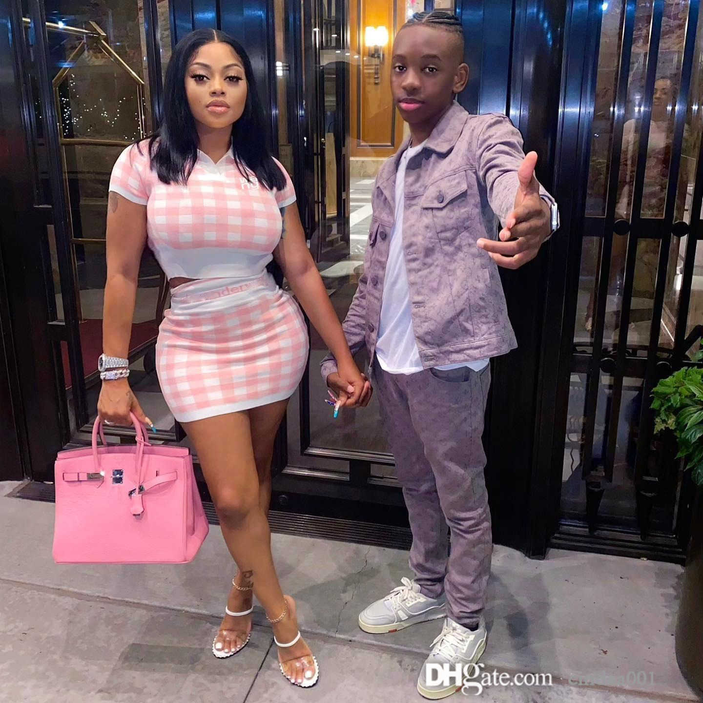 2023 Womens Clothes Tracksuits Checker Print Contrast Collar Rib Small Fresh Sweet Girls Short Sleeve Skirt Set, Picture color
2023 Womens Clothes Tracksuits Checker Print Contrast Collar Rib Small Fresh Sweet Girls Short Sleeve Skirt Set, Picture color