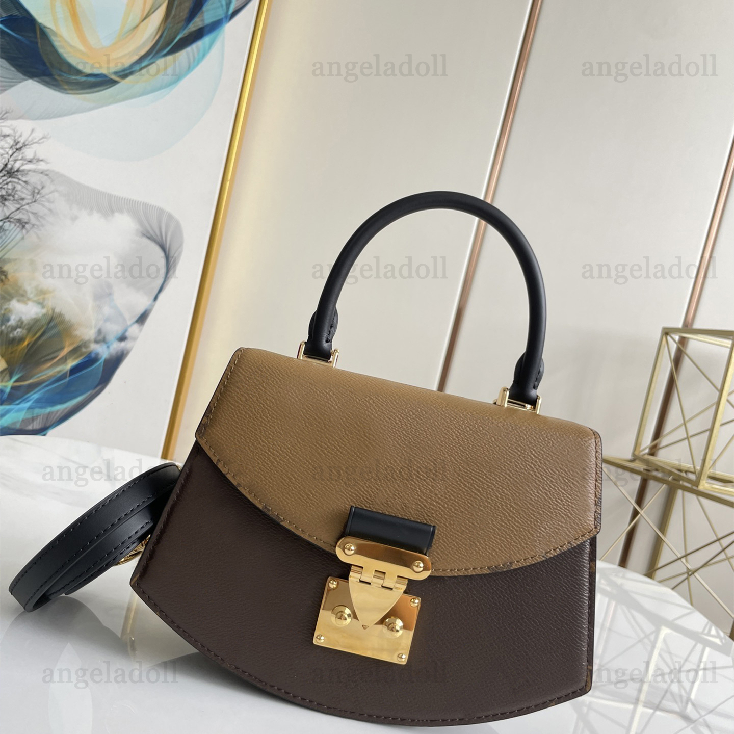 10A Mirror Quality Designers Small Reverse Bag 23.5cm Womens Brown Coated Canvas Pochette Purse Bag Luxury Handle Handbag Crossbody Shoulder Strap Box Bag, Carton
10A Mirror Quality Designers Small Reverse Bag 23.5cm Womens Brown Coated Canvas Pochette Purse Bag Luxury Handle Handbag Crossbody Shoulder Strap Box Bag, Carton