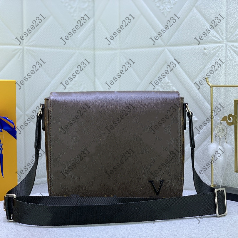 10A Quality Genuine Leather Designer bags mens luxurys district PM handbags Shoulder Bags Cross body CrossBody Bag Briefcase Messenger Handbags backpack 26*20*7CM