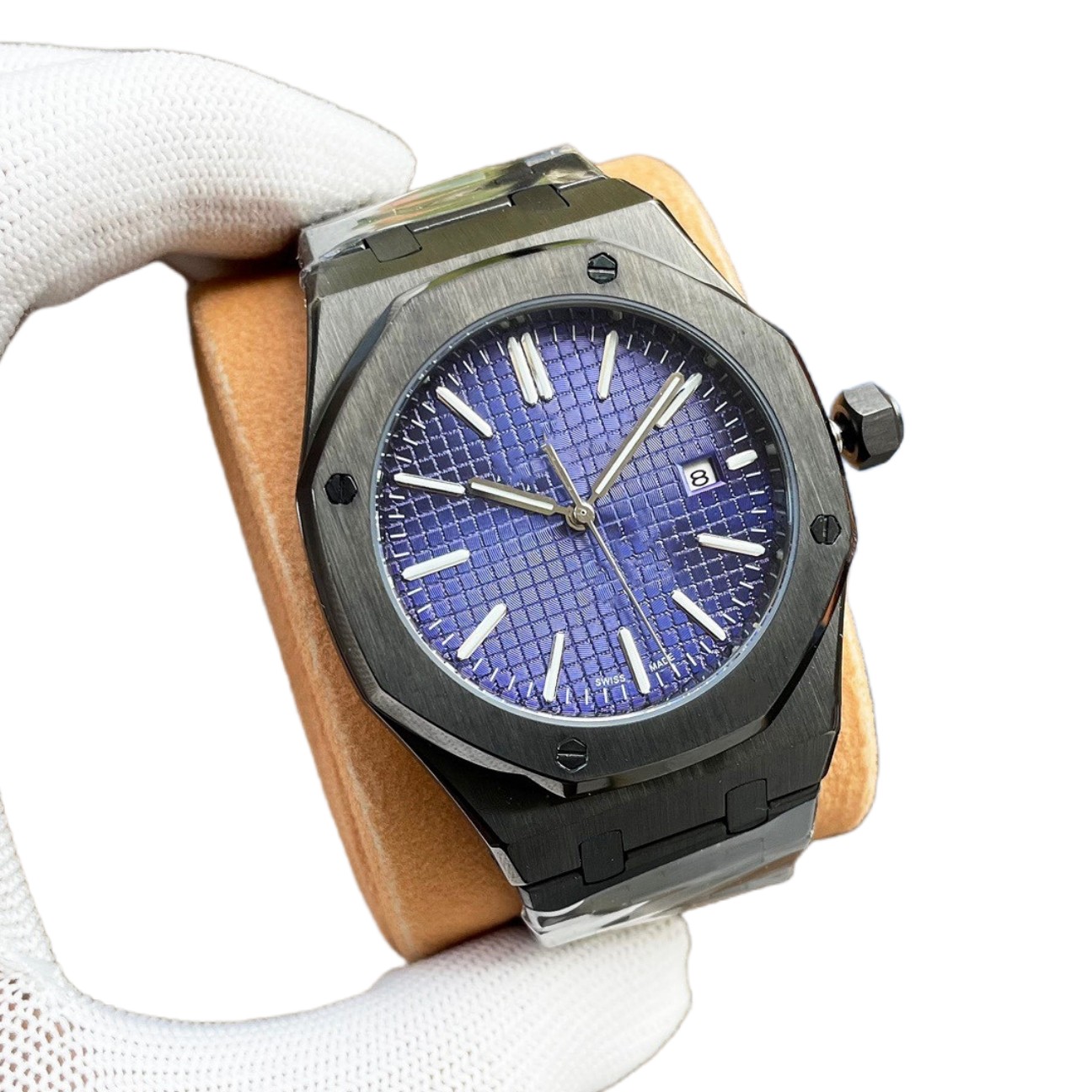 Mens watches high quality automatic mechanical movement watches Sapphire glass Watchband Diving Super Luminous Watch