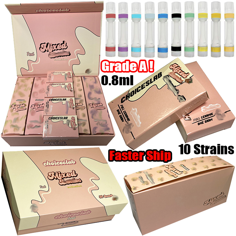 Faster Ship Pink Packaging Choiceslab Vape Cartridges White Full Ceramic Coil Choices Lab 0.8ml 10 Strains Vaporizer Empty Vapes Pen 510 Thread Oil Carts E Cigarette
Faster Ship Pink Packaging Choiceslab Vape Cartridges White Full Ceramic Coil Choices Lab 0.8ml 10 Strains Vaporizer Empty Vapes Pen 510 Thread Oil Carts E Cigarette