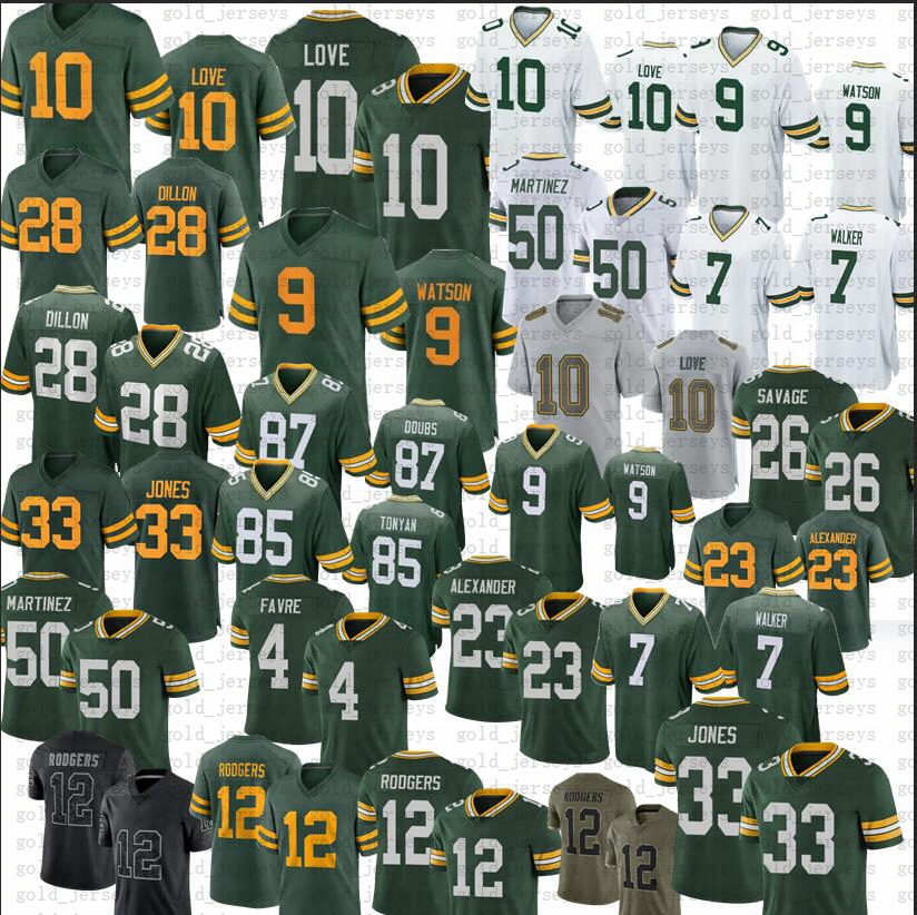 Aaron Jones Football Jersey Walker Martinez Jaire Alexander AJ Dillon David Bakhtiari Packer Love Romeo Doubs Christian Watson, Men
Aaron Jones Football Jersey Walker Martinez Jaire Alexander AJ Dillon David Bakhtiari Packer Love Romeo Doubs Christian Watson, Men