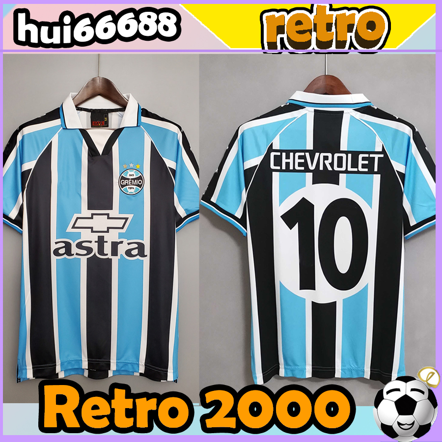 Retro 2000 Gremio Soccer Jerseys RONALDINHO SUAREZ ZINHO D.COSTA GERMAN BENITEZ retro 00 01 home Football Man Shirts
Retro 2000 Gremio Soccer Jerseys RONALDINHO SUAREZ ZINHO D.COSTA GERMAN BENITEZ retro 00 01 home Football Man Shirts