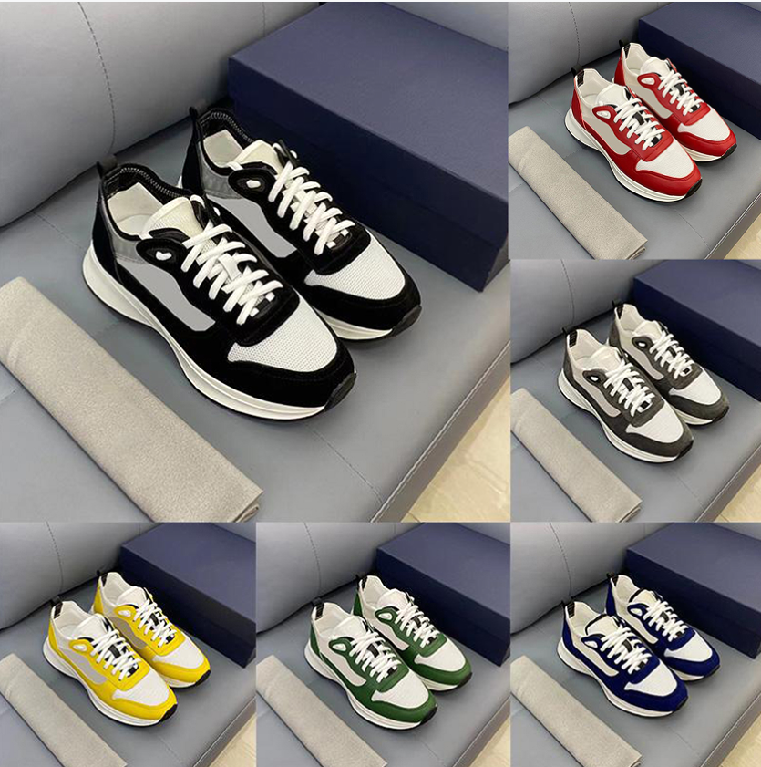 B25 Designer Casual Shoes Luxury Men Shoe Fashion Oblique Sneakers White Suede Leather Shoe Lace-up Mesh Sneaker Platform Shoess
B25 Designer Casual Shoes Luxury Men Shoe Fashion Oblique Sneakers White Suede Leather Shoe Lace-up Mesh Sneaker Platform Shoess
