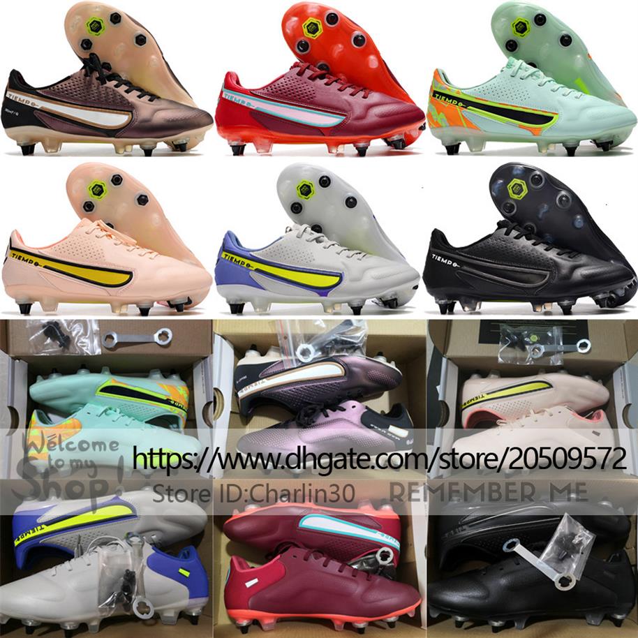 Send With Bag Quality Football Boots Tiempo Legend 9 Elite SG Anti Clog Metal Movable Spikes Soccer Cleats Outdoor Training Soft L318r
Send With Bag Quality Football Boots Tiempo Legend 9 Elite SG Anti Clog Metal Movable Spikes Soccer Cleats Outdoor Training Soft L318r