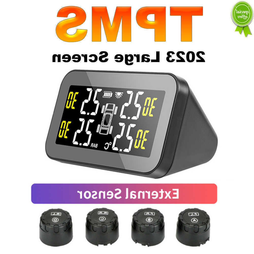Car New Solar Power TPMS Car Tire Pressure Alarm Monitor System Big Screen Pressure Temperature Warning Built-in and External Sensors
Car New Solar Power TPMS Car Tire Pressure Alarm Monitor System Big Screen Pressure Temperature Warning Built-in and External Sensors