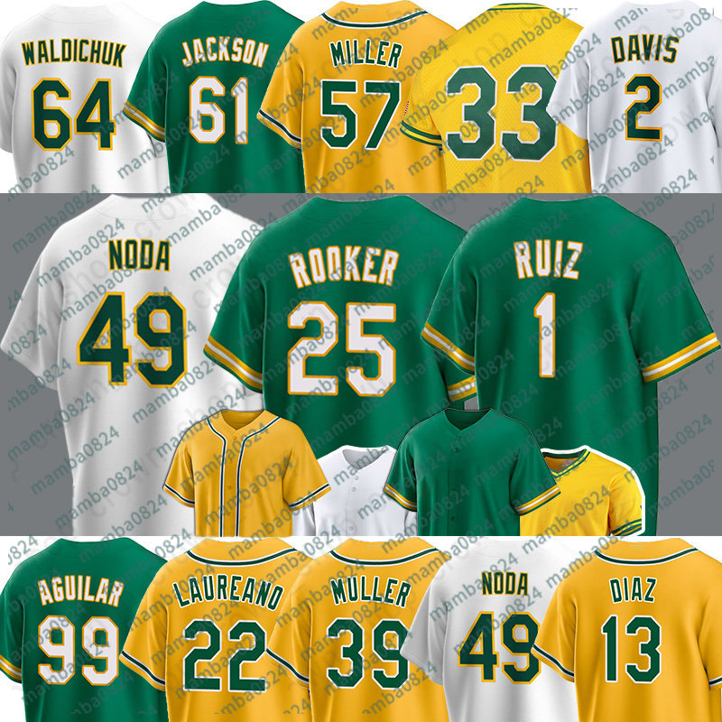 25 Brent Rooker Alternates Baseball Jerseys Mason Miller Ryan Noda Esteury Ruiz Ken Waldichuk Zach Jackson Bleday Ryan Noda Tony Kemp Kevin Smith, Men( yun dong jia )
25 Brent Rooker Alternates Baseball Jerseys Mason Miller Ryan Noda Esteury Ruiz Ken Waldichuk Zach Jackson Bleday Ryan Noda Tony Kemp Kevin Smith, Men( yun dong jia )
