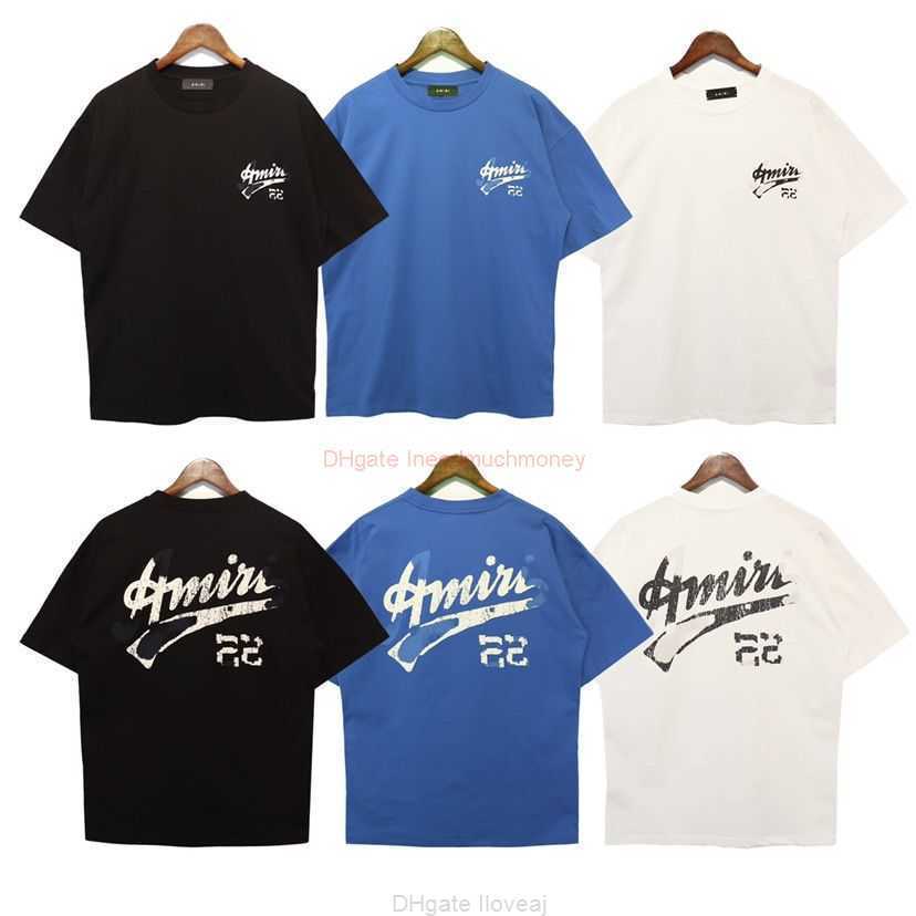 Designer Fashion Clothing Amires Tees Am Tshirt Amies Springsummer New Logo Round Neck Short Sleeve Printed Crack High Street Loose Unisex Tshirt Luxury Casual Tops, Black
Designer Fashion Clothing Amires Tees Am Tshirt Amies Springsummer New Logo Round Neck Short Sleeve Printed Crack High Street Loose Unisex Tshirt Luxury Casual Tops, Black