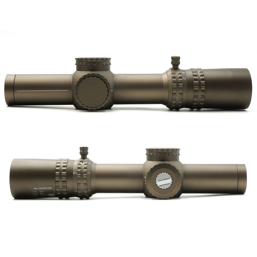 Specprecision Tactical 1-8X FFP 34mm LPVO Riflescope F1 Mil Spec Reticle First Focal Plane compact and lightweight riflescope