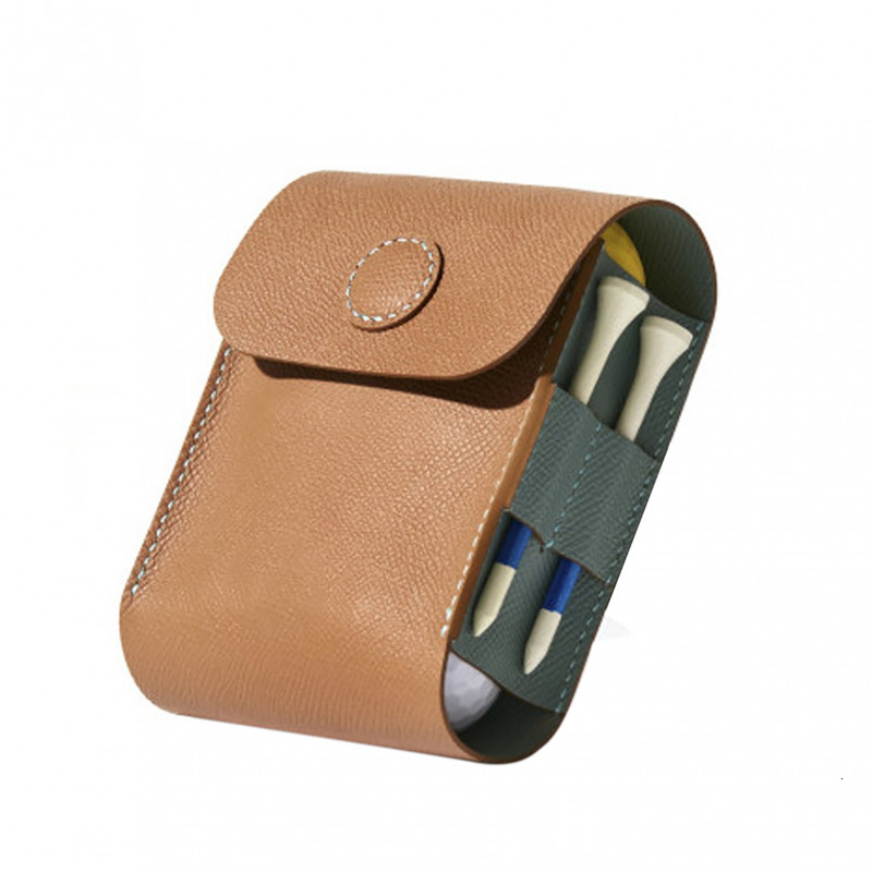 Other Golf Products Golf Ball Bag Rangefinder MagneticCase Instrument Shockproof Waterproof Diastimeter Leather Case Golf Portable Waist Storage Bag 2
