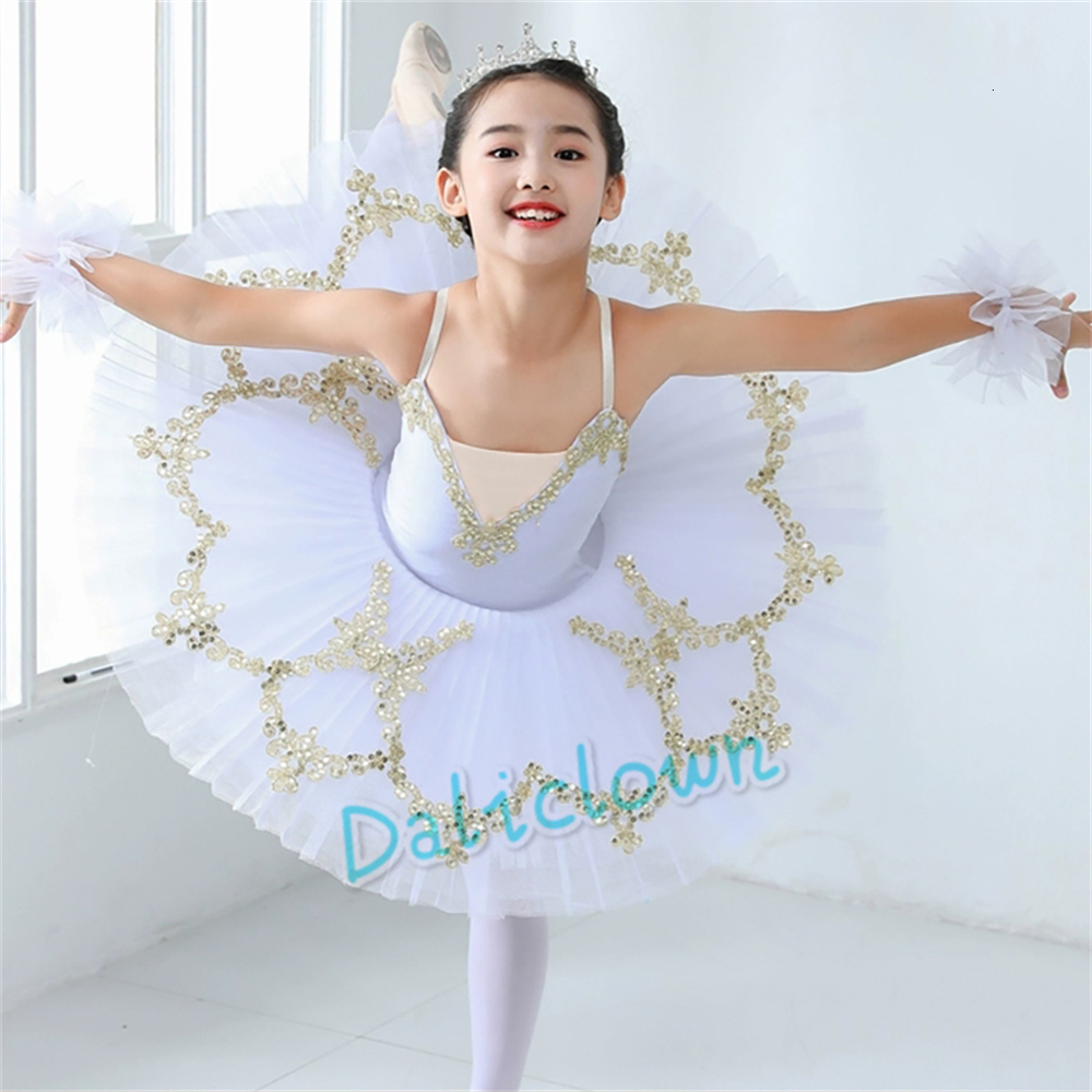 Dancewear Professional Ballet Tutu Women Girls Ballet Dress For Kids Adult Pancake Tutu Ballerina Birthday Party Swan Dress Ballet Costume 230520