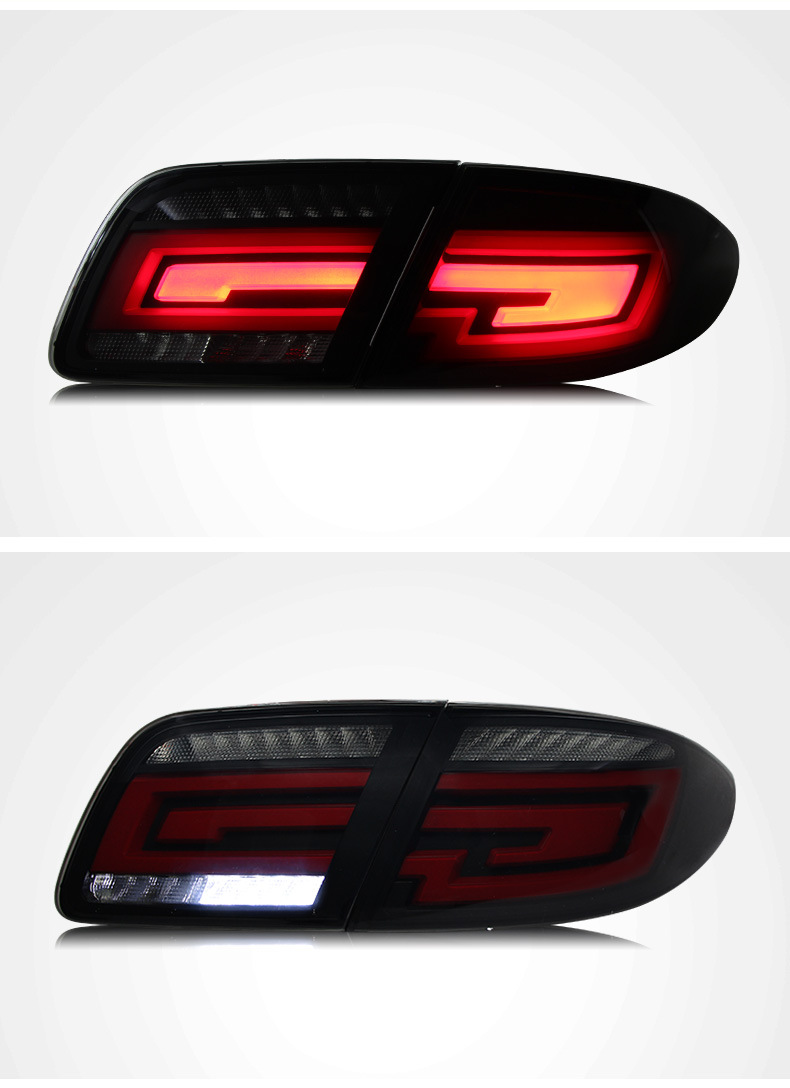 Car LED Taillights for Mazda 6 2003-20 15 Upgrade Daytime Running Lights Rear Stop Taillight Brake LED Tail Lamp