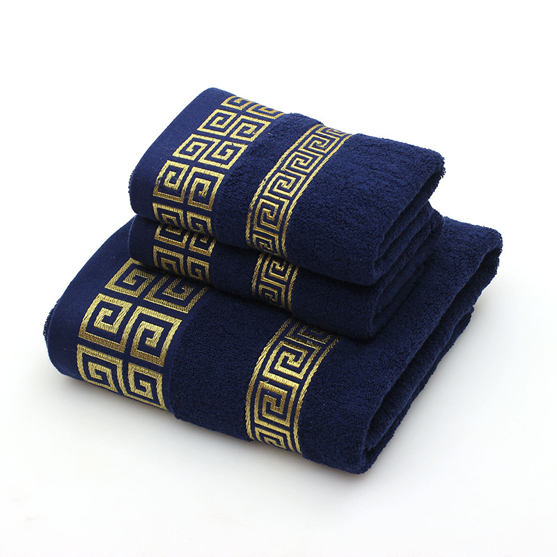 Soft Cotton Bath Towels Large Absorbent Bath Beach Face Towel Luxury Hand Face Sheet Adult Men Women Towel Set