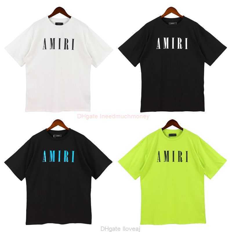Designer Fashion Clothing Amires Tees Am Tshirt Amies Classic Letter Printing Short Sleeve Simple Loose Casual High Street Couple Round Neck Tshirt Summer Fashion L
Designer Fashion Clothing Amires Tees Am Tshirt Amies Classic Letter Printing Short Sleeve Simple Loose Casual High Street Couple Round Neck Tshirt Summer Fashion L