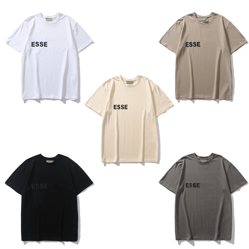 Tees ESS T Shirts Mens T-shirts Women Designer cottons Tops Man S Casual Shirt Luxurys Clothing Street Shorts Sleeve Clothes NIQ3
Tees ESS T Shirts Mens T-shirts Women Designer cottons Tops Man S Casual Shirt Luxurys Clothing Street Shorts Sleeve Clothes NIQ3